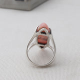 Natural Boulder Turquoise Silver Rings