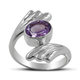 925 Sterling Silver Garnet Rings