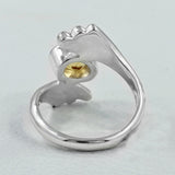 925 Sterling Silver Garnet Rings