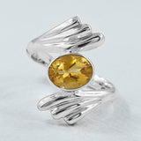 925 Sterling Silver Garnet Rings