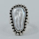 925 Sterling Silver Pearl Rings