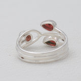 Peridot Gemstone Sterling Silver Rings