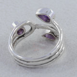 Peridot Gemstone Sterling Silver Rings