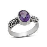 Garnet 925 Sterling Silver Rings