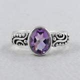 Garnet 925 Sterling Silver Rings