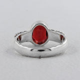 Garnet 925 Sterling Silver Rings
