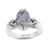 Amethyst  Sterling Silver Rings