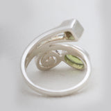 925 Sterling Silver Peridot Rings