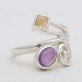 925 Sterling Silver Peridot Rings