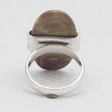 Spiderweb jasper Silver Rings