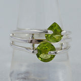 Blue Topaz Designer Silver Rings