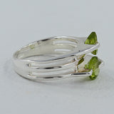 Blue Topaz Designer Silver Rings