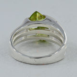 Blue Topaz Designer Silver Rings