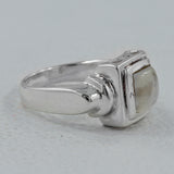 Larimar Gemstone Designer Silver Rings