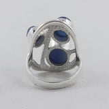 Rainbow Moonstone Silver Rings