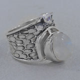 925 Sterling Silver Smoky Quartz Rings