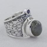 925 Sterling Silver Smoky Quartz Rings