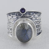 925 Sterling Silver Smoky Quartz Rings