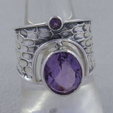 925 Sterling Silver Smoky Quartz Rings
