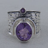 925 Sterling Silver Smoky Quartz Rings