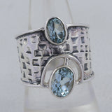 925 Sterling Silver Peridot Rings