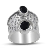 925 Sterling Silver Peridot Rings