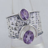 925 Sterling Silver Peridot Rings
