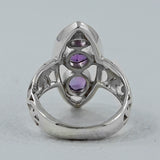 925 Sterling Silver Blue Topaz Rings
