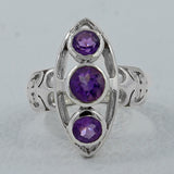 925 Sterling Silver Blue Topaz Rings