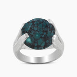 Tibetan Turquoise Silver Rings
