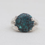 Tibetan Turquoise Silver Rings