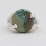 Tibetan Turquoise Silver Rings