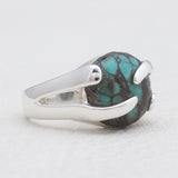 925 Silver Tibetan Turquoise Rings