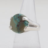 Tibetan Turquoise Silver Rings