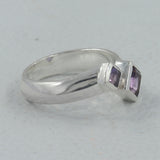 925 Sterling Silver Garnet Rings