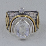 Labradorite Silver Rings