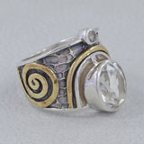 Labradorite Silver Rings