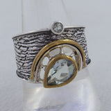 925 Sterling Silver Citrine Rings