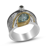 925 Sterling Silver Citrine Rings