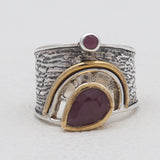 925 Sterling Silver Citrine Rings