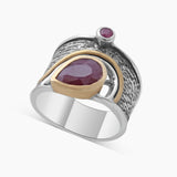 925 Sterling Silver Citrine Rings