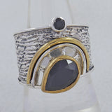 925 Sterling Silver Citrine Rings