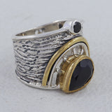 925 Sterling Silver Citrine Rings