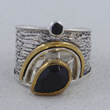 925 Sterling Silver Citrine Rings