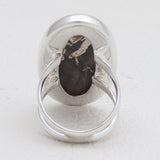 Peanut Wood Jasper Silver Rings
