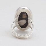 Peanut Wood Jasper Silver Rings