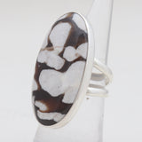 Peanut Wood Jasper Silver Rings