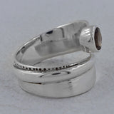 925 Sterling Silver Smoky Quartz Rings