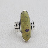 Tasmanian Serpentine Silver Ring