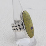 Tasmanian Serpentine Silver Ring